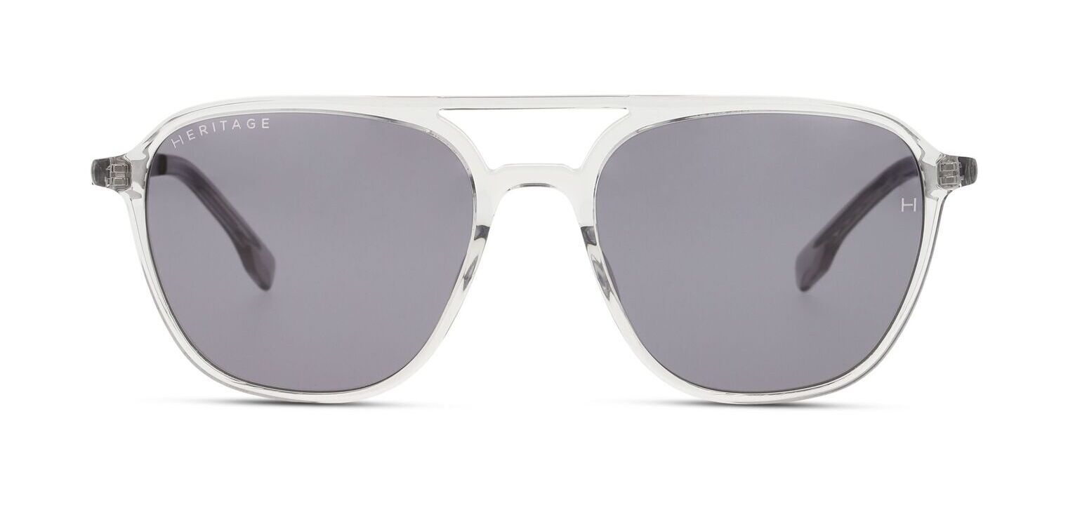 Occhiali da sole Uomo Heritage HESM0019 Pilot Trasparente McOptic
