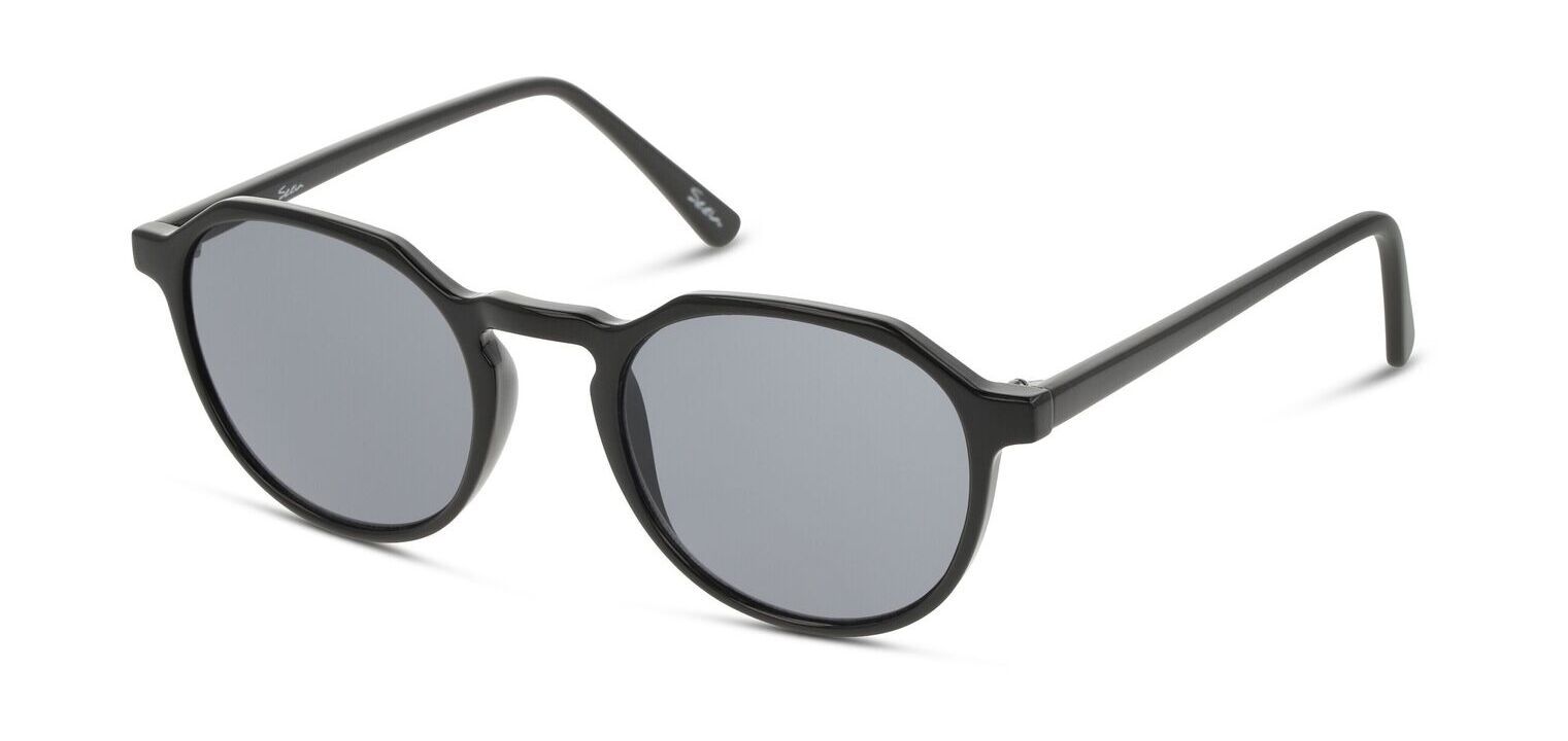 Seen Rund Sonnenbrillen SNSU0019 Schwarz für Damen/Herren