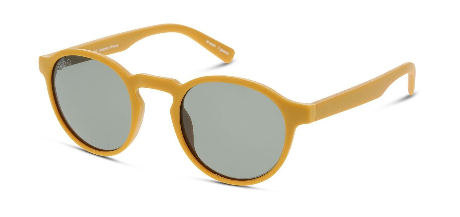 Lunette ronde jaune shop