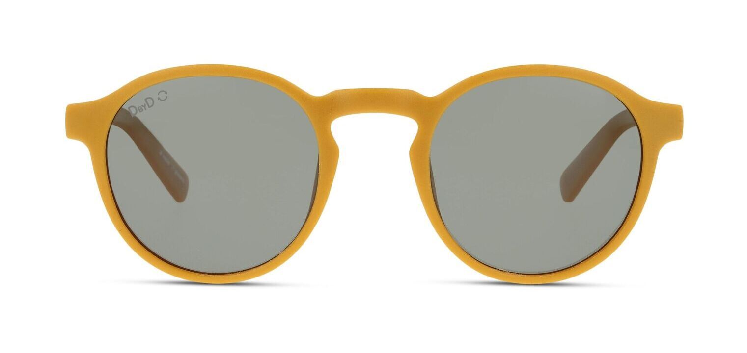 DbyD Rund Sonnenbrillen DBSU9009P Gelb für Damen/Herren