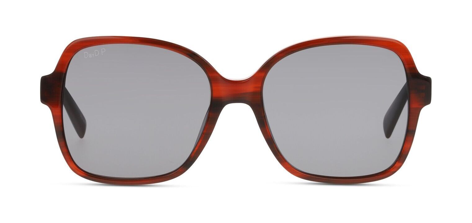 DbyD Rechteckig Sonnenbrillen DBSF5008P Schildpatt für Damen