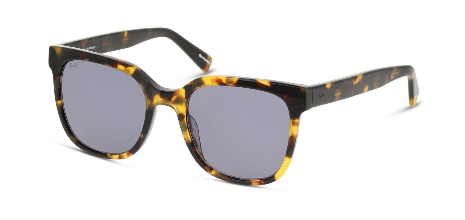 DbyD Rechteckig Sonnenbrillen DBSF5009 Havana für Damen