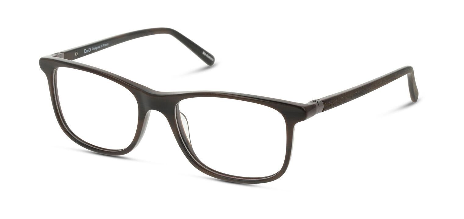 Lunettes de vue DbyD Rectangle DBOM5071 Marron pour Homme