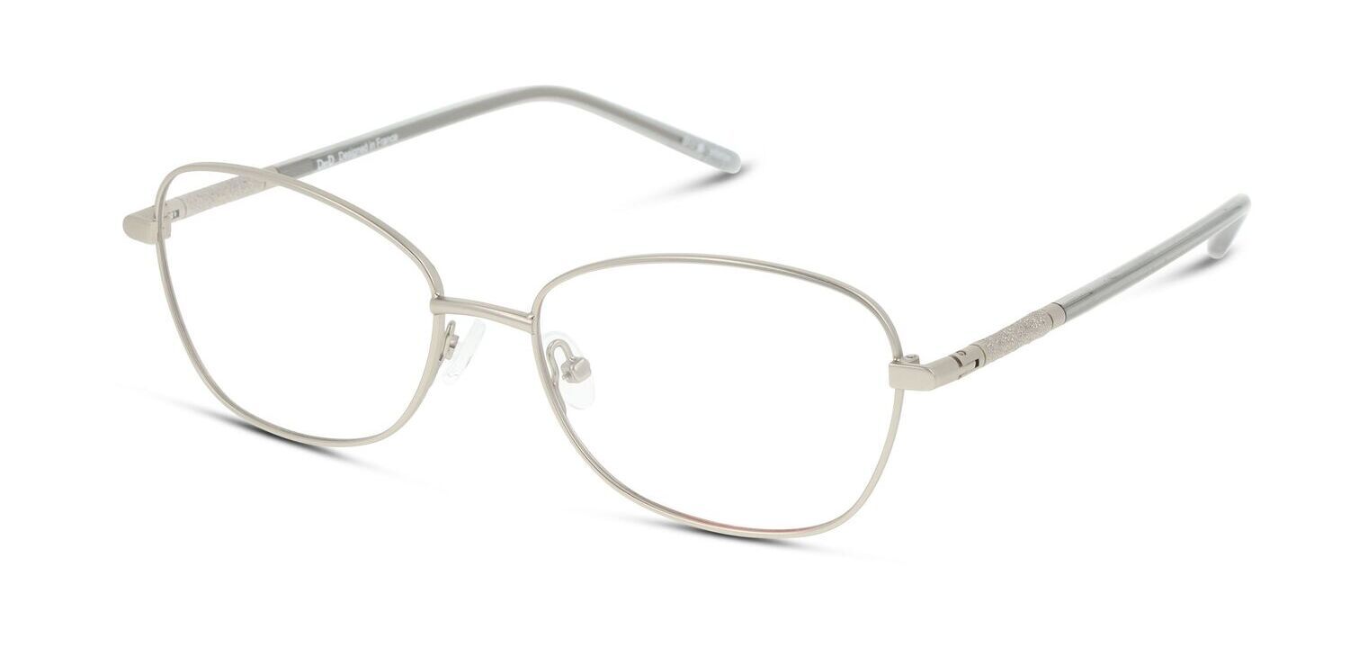 Lunettes de vue Femme DbyD DBOF5073 Papillon Argenté McOptic