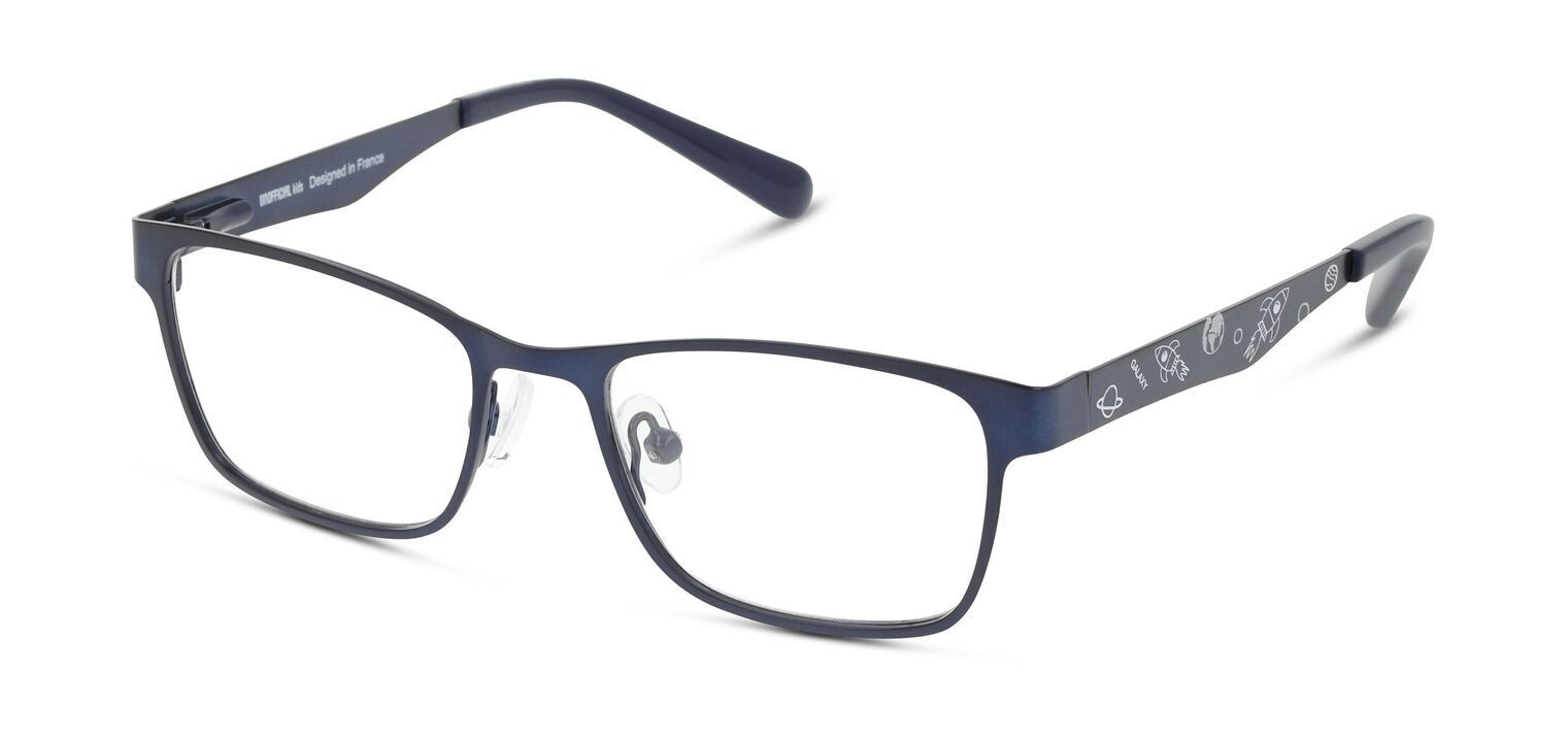 Unofficial Brillen Kind UNOK5053 Rechteckig Blau