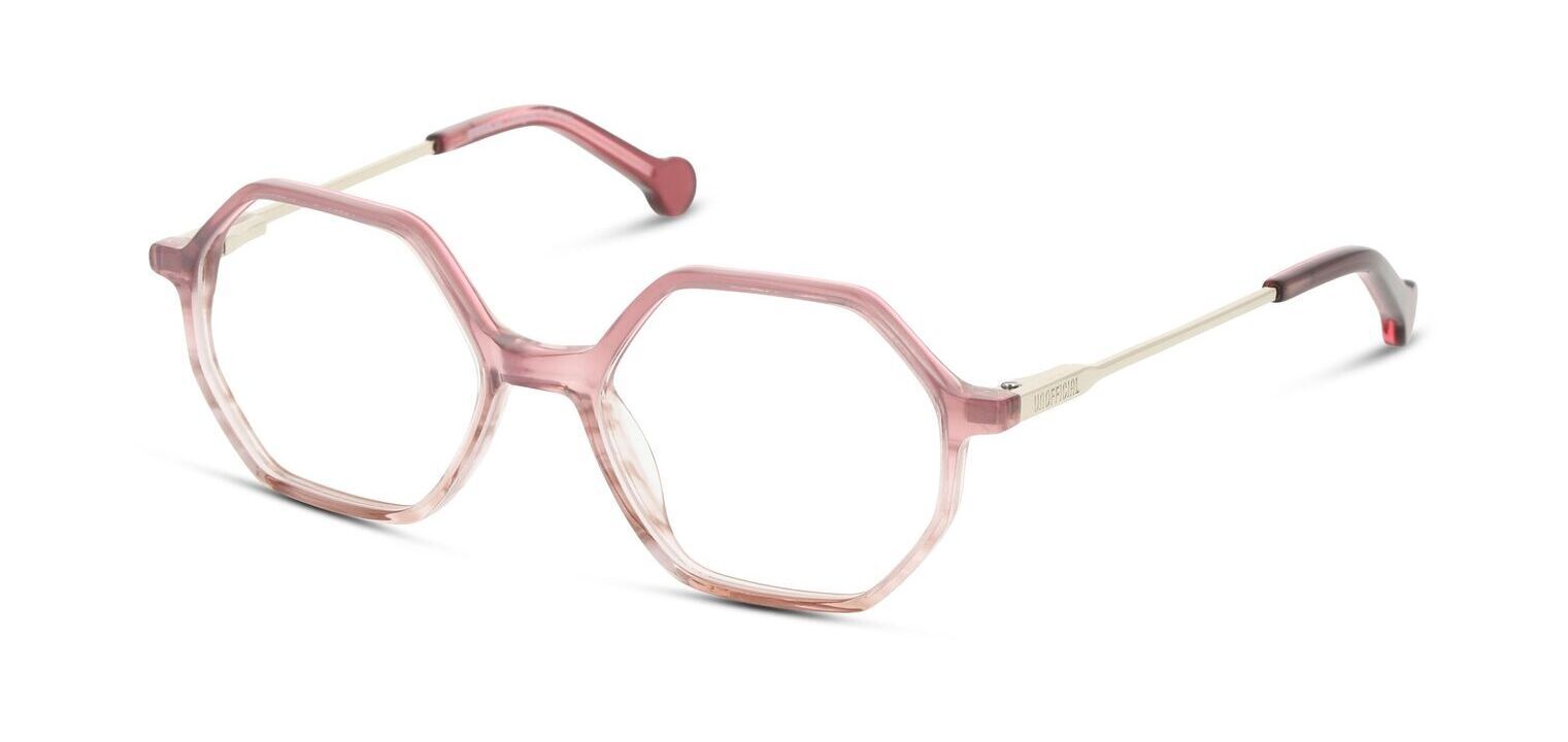 Occhiali Bambino Unofficial UNOK0055 Rettangolari Rosa McOptic
