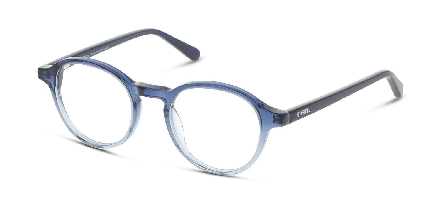 Lunettes de vue Enfant Unofficial UNOK5062 Ronde Bleu