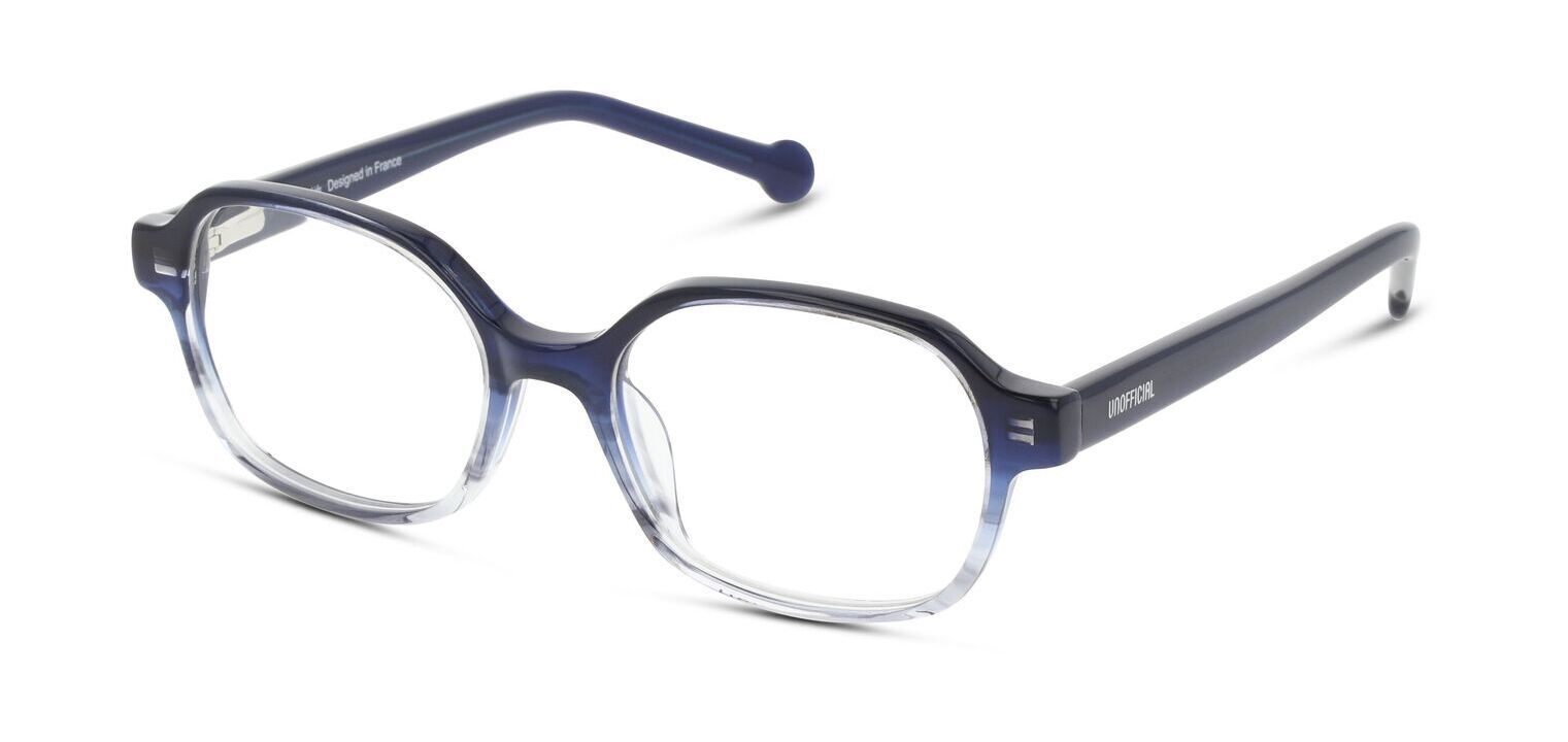 Unofficial Oval Brillen UNOK0052 Blau für Kinder