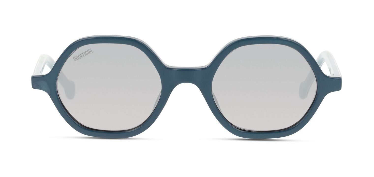 Occhiali da sole Unofficial Rotonda UNSK0024 Blu da Bambino
