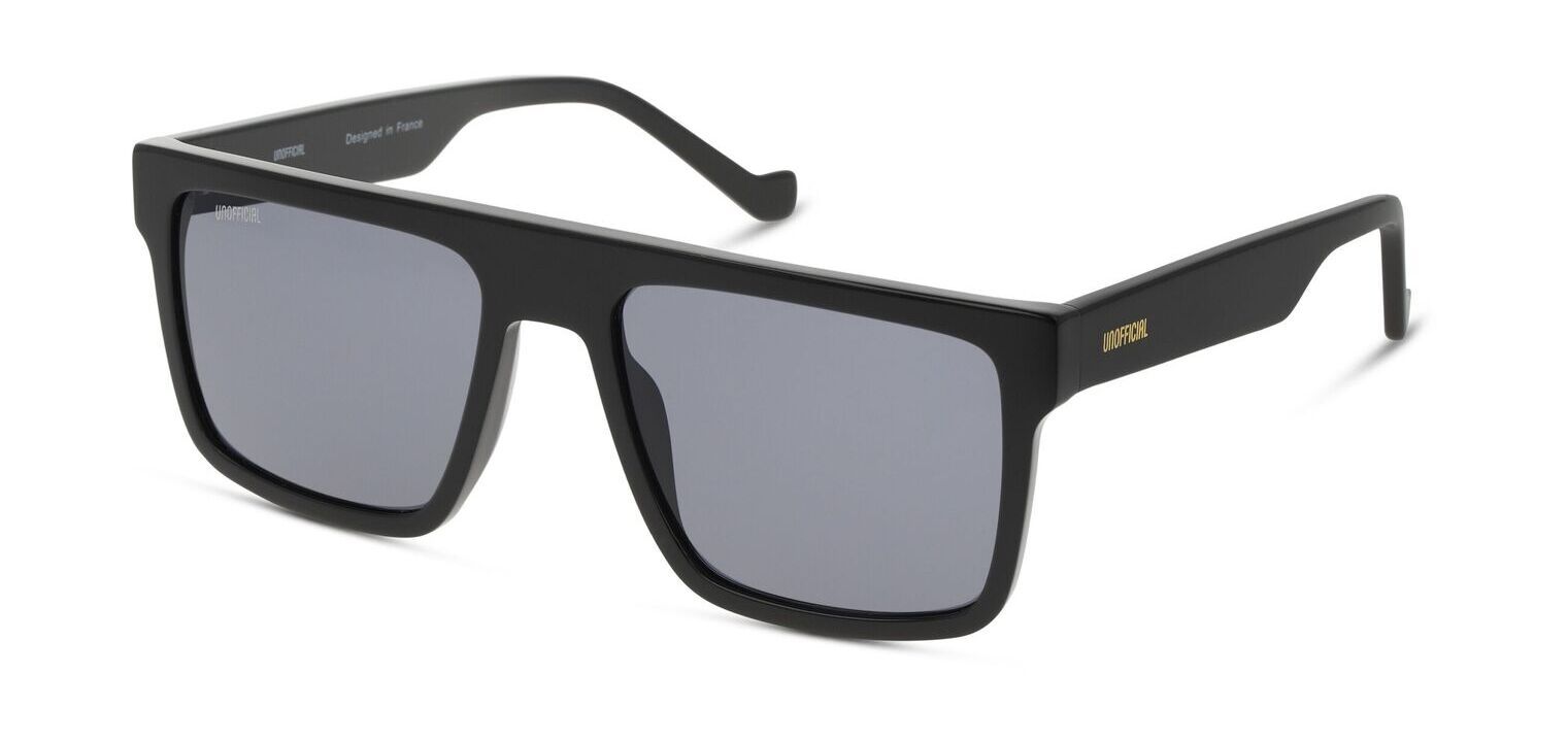 Lunettes de soleil Unofficial Rectangle UNSM0111 Noir pour Homme
