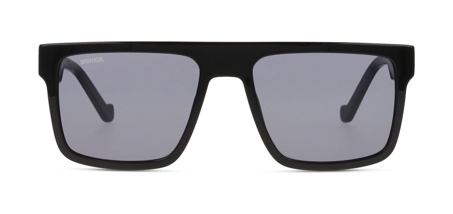 Lunettes de soleil Unofficial Rectangle UNSM0111 Noir pour Homme