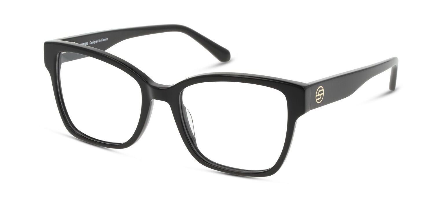 Lunettes de vue Femme Unofficial UNOF0361 Rectangle Noir