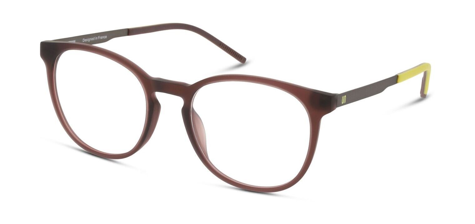 Lunettes de vue Homme Unofficial UNOM0253 Ronde Marron McOptic
