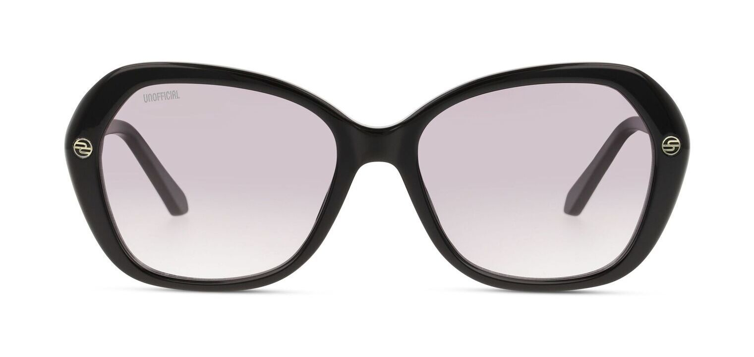 Unofficial Sonnenbrillen Dame UNSF0163 Oval Schwarz
