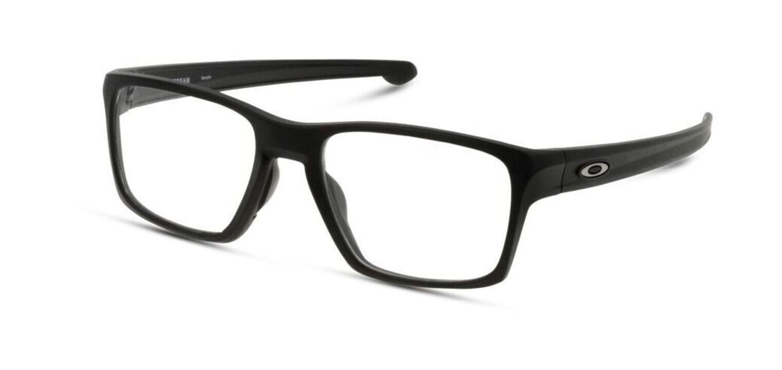 Homme Oakley 0OX8140 Rectangle Noir McOptic
