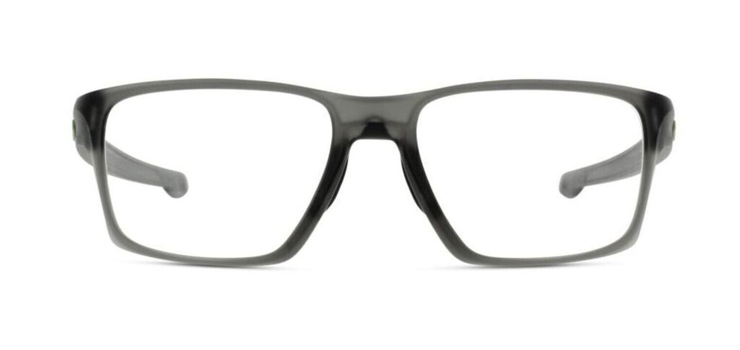 Occhiali Uomo Oakley 0OX8140 Rettangolari Grigio