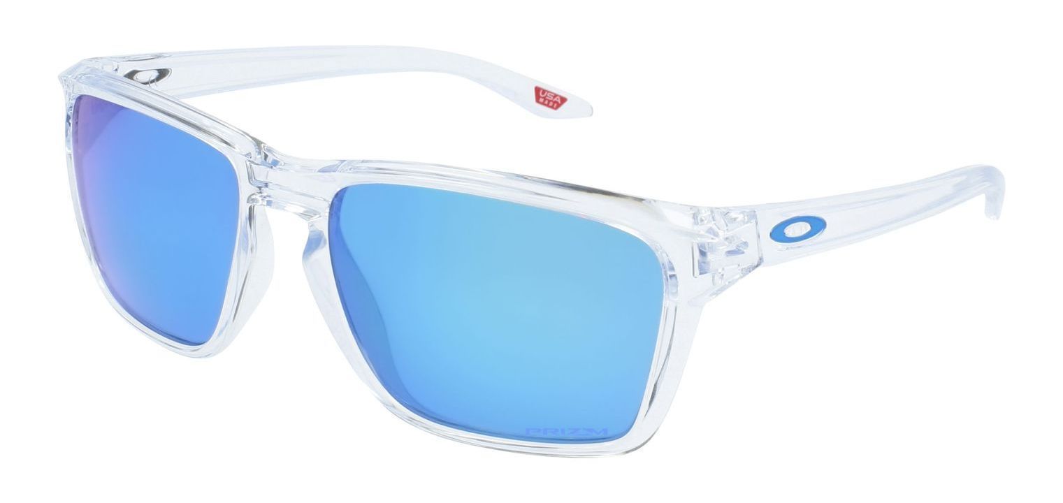 Occhiali da sole Oakley Rettangolari OO9448 Trasparente da Uomo