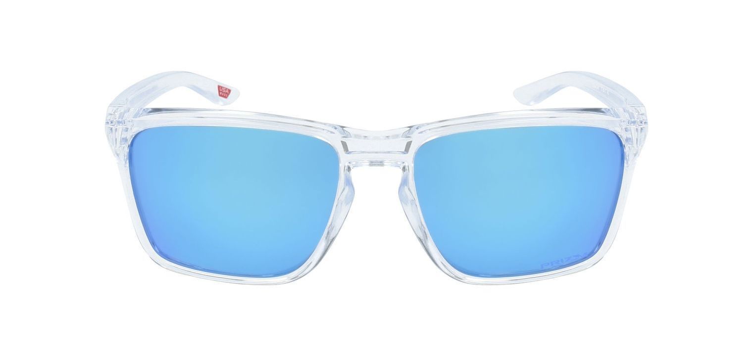 Occhiali da sole Oakley Rettangolari OO9448 Trasparente da Uomo