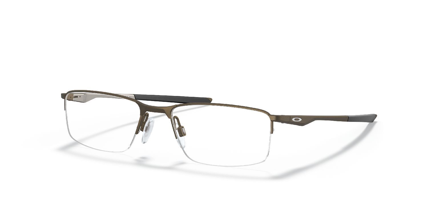 Occhiali Uomo Oakley 0OX3218 Rettangolari Grigio