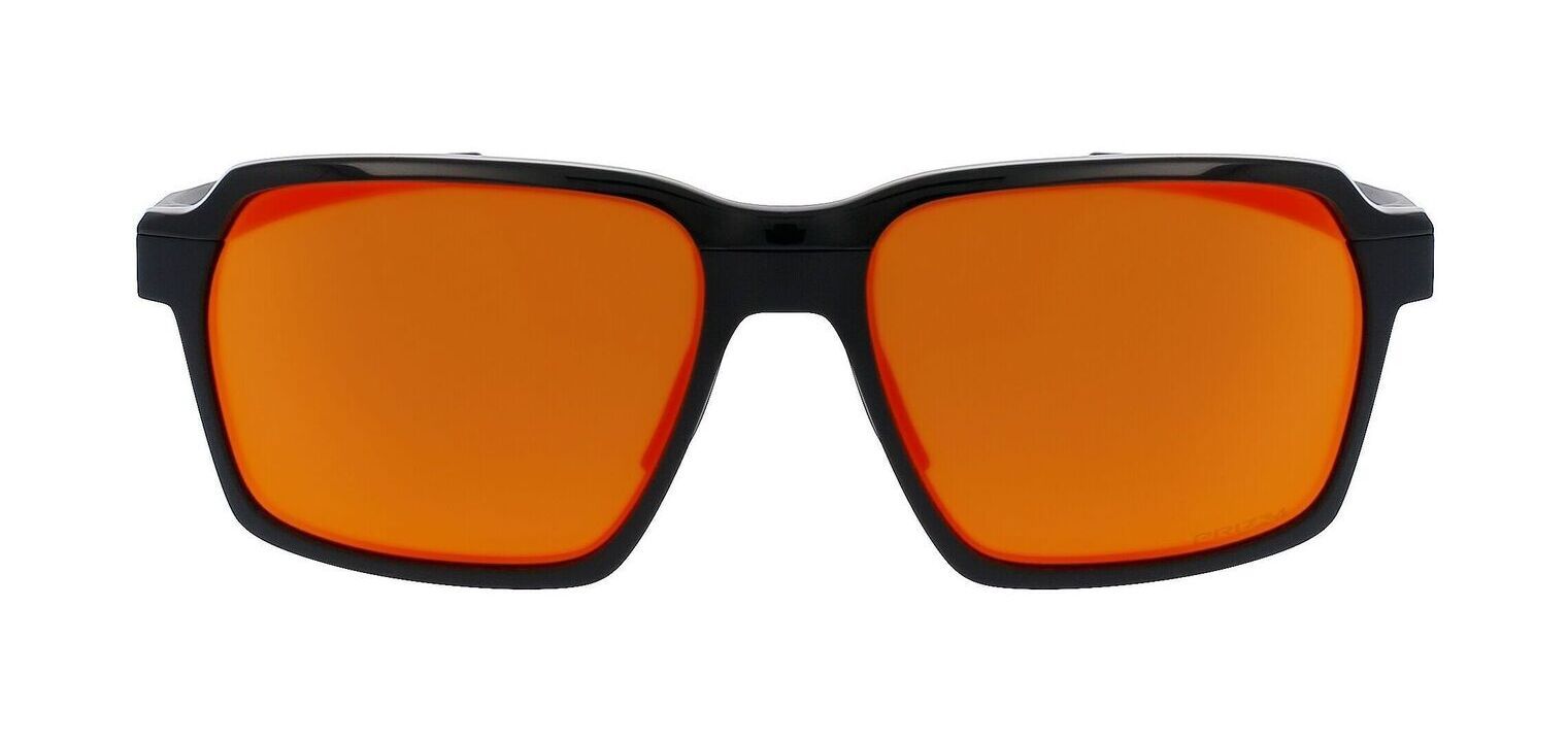 Lunettes de soleil Homme Oakley 0OO4143 Rectangle Noir mat