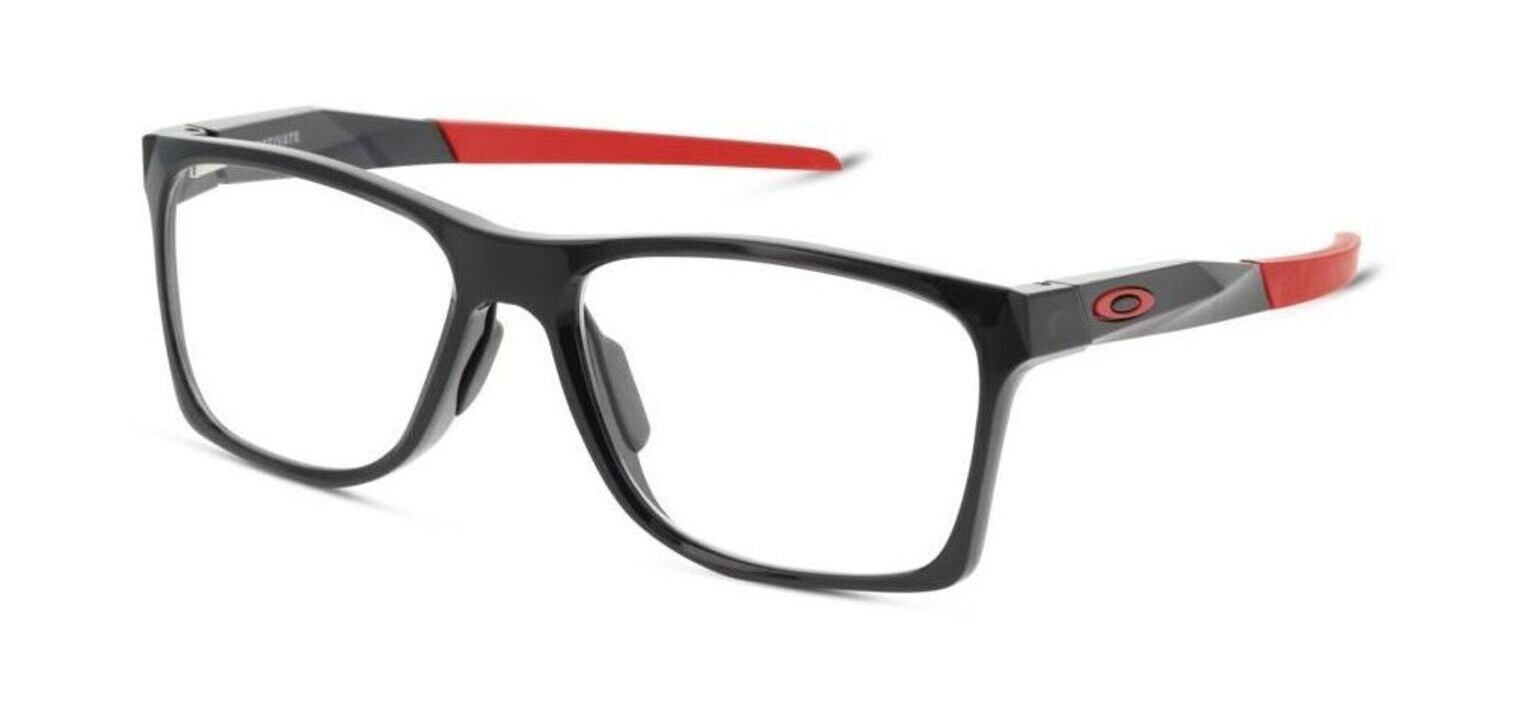 Lunettes de vue Homme Oakley 0OX8173 Rectangle Noir McOptic