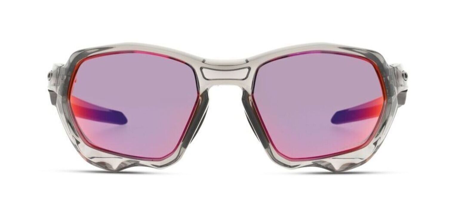 Oakley Rechteckig Sonnenbrillen 0OO9019 Grau für Herren