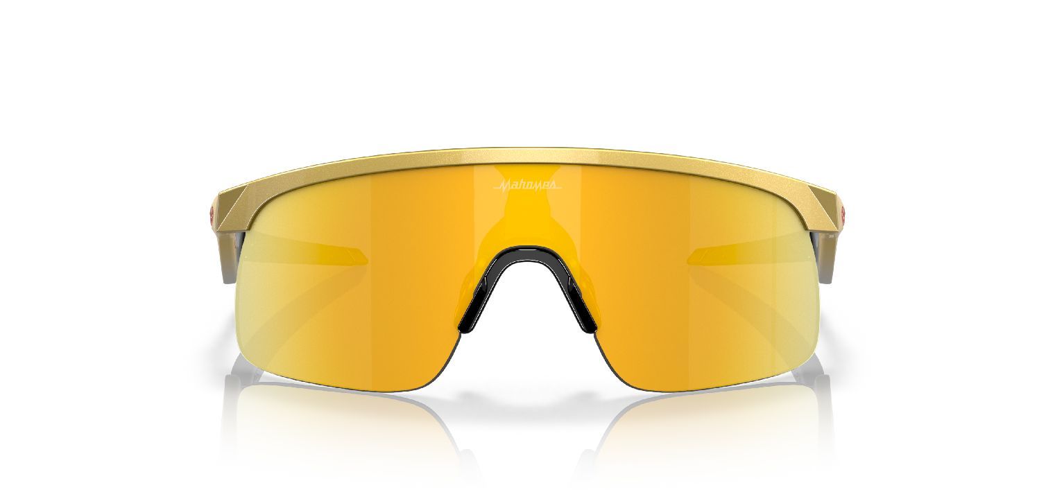 Lunettes de soleil Oakley Rectangle 0OJ9010 Doré pour Enfant
