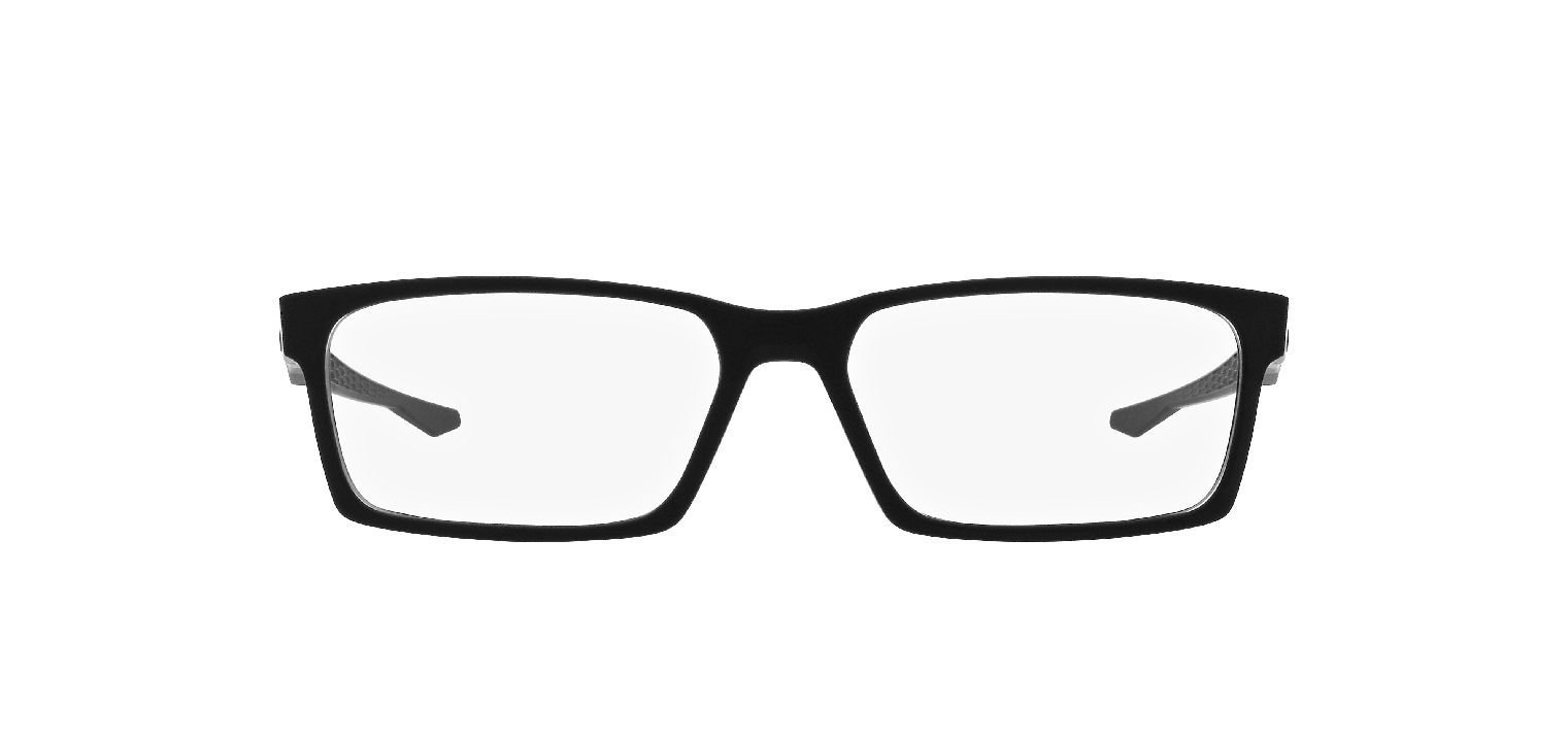 Oakley Rechteckig Brillen 0OX8060 Schwarz für Herren