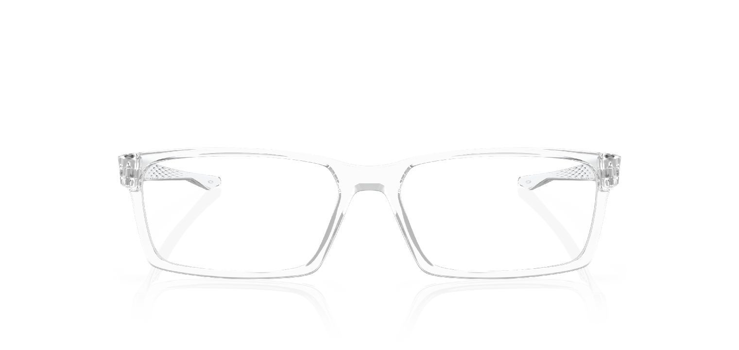 Occhiali Uomo Oakley 0OX8060 Rettangolari Trasparente