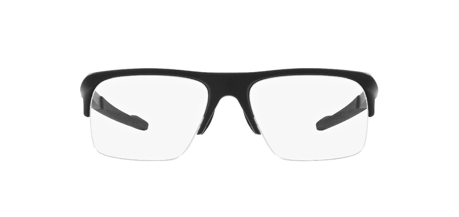 Oakley Brillen Herr 0OX8061 Rechteckig Schwarz