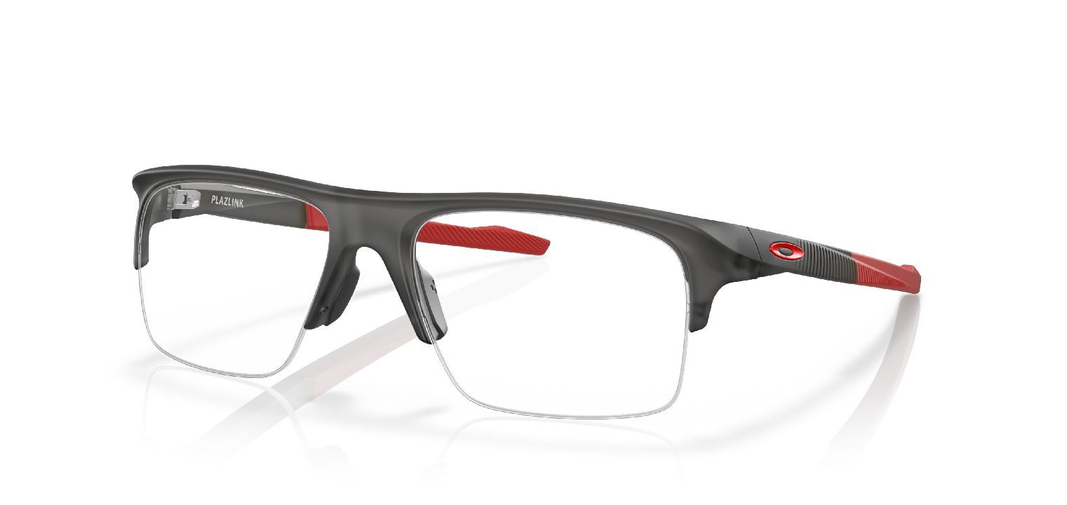 Occhiali Uomo Oakley 0OX8061 Rettangolari Grigio