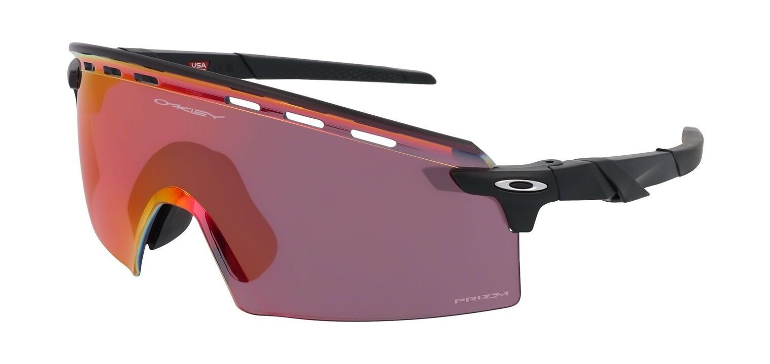 Occhiali da sole Uomo Oakley 0OO9235 Rettangolari Nero