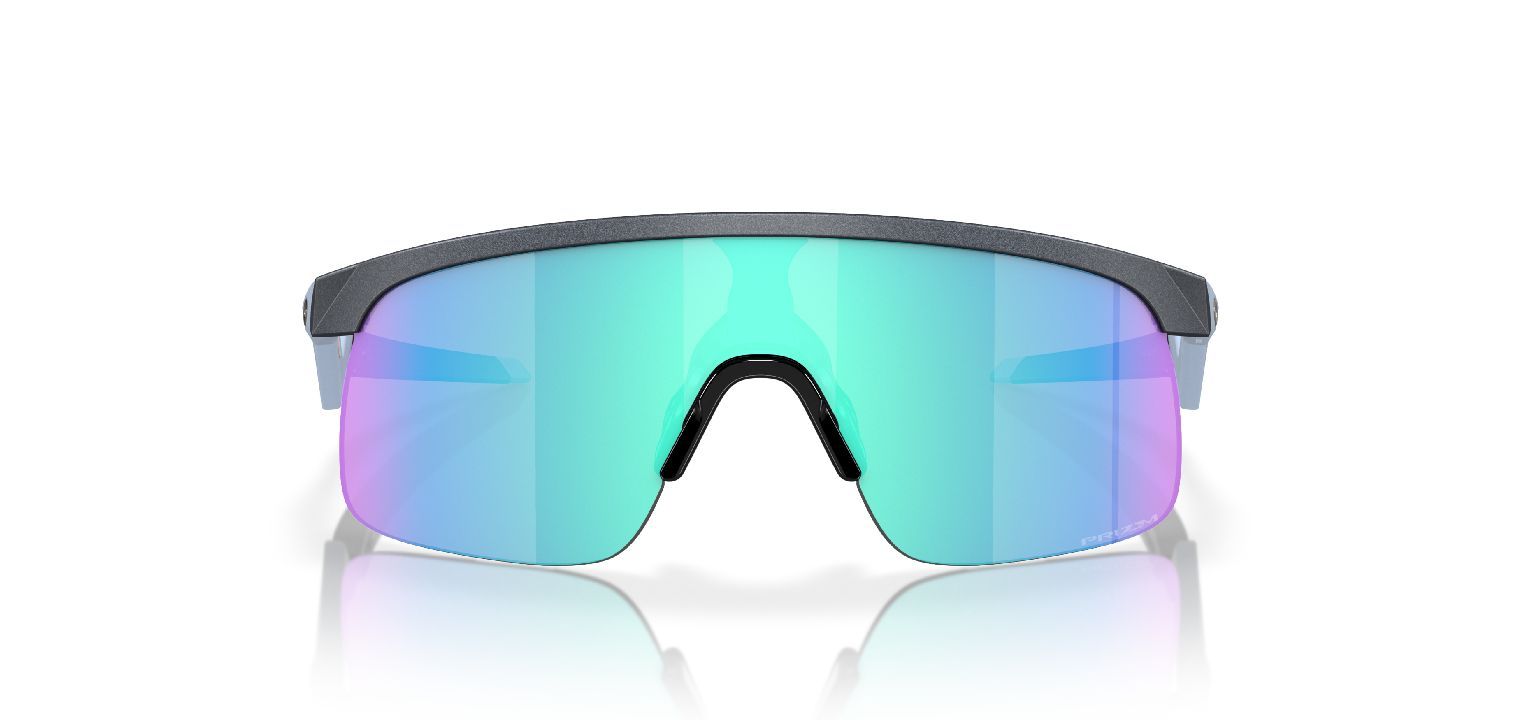 Oakley Rechteckig Sonnenbrillen 0OJ9010 Blau für Kinder