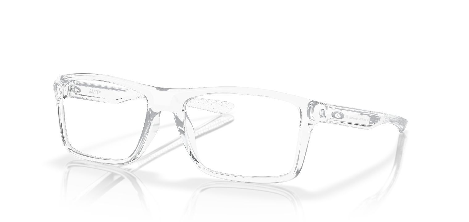 Occhiali Uomo Oakley 0OX8178 Rettangolari Trasparente