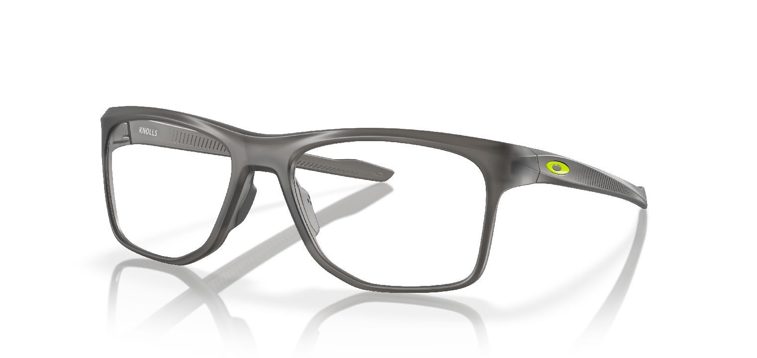 Oakley Rechteckig Brillen 0OX8144 Grau für Herren