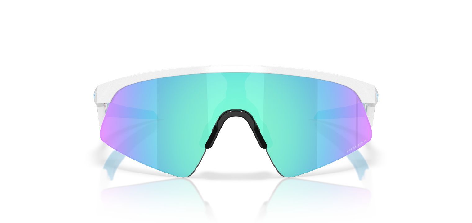 Oakley Rechteckig Sonnenbrillen 0OJ9015 Weiss für Damen/Herren