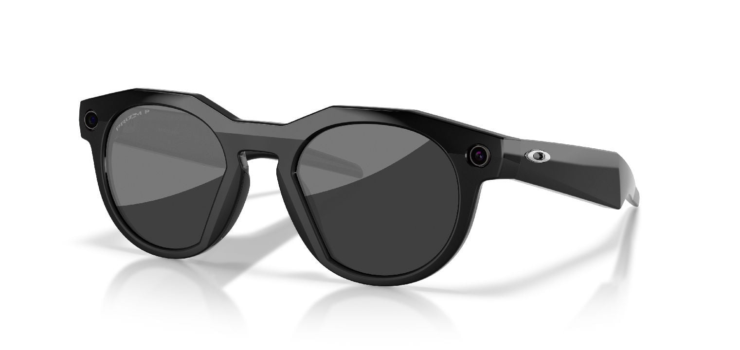 Occhiali da sole Oakley Meta Rotonda 0OW8002 / HSTN Nero da Uomo-Donna