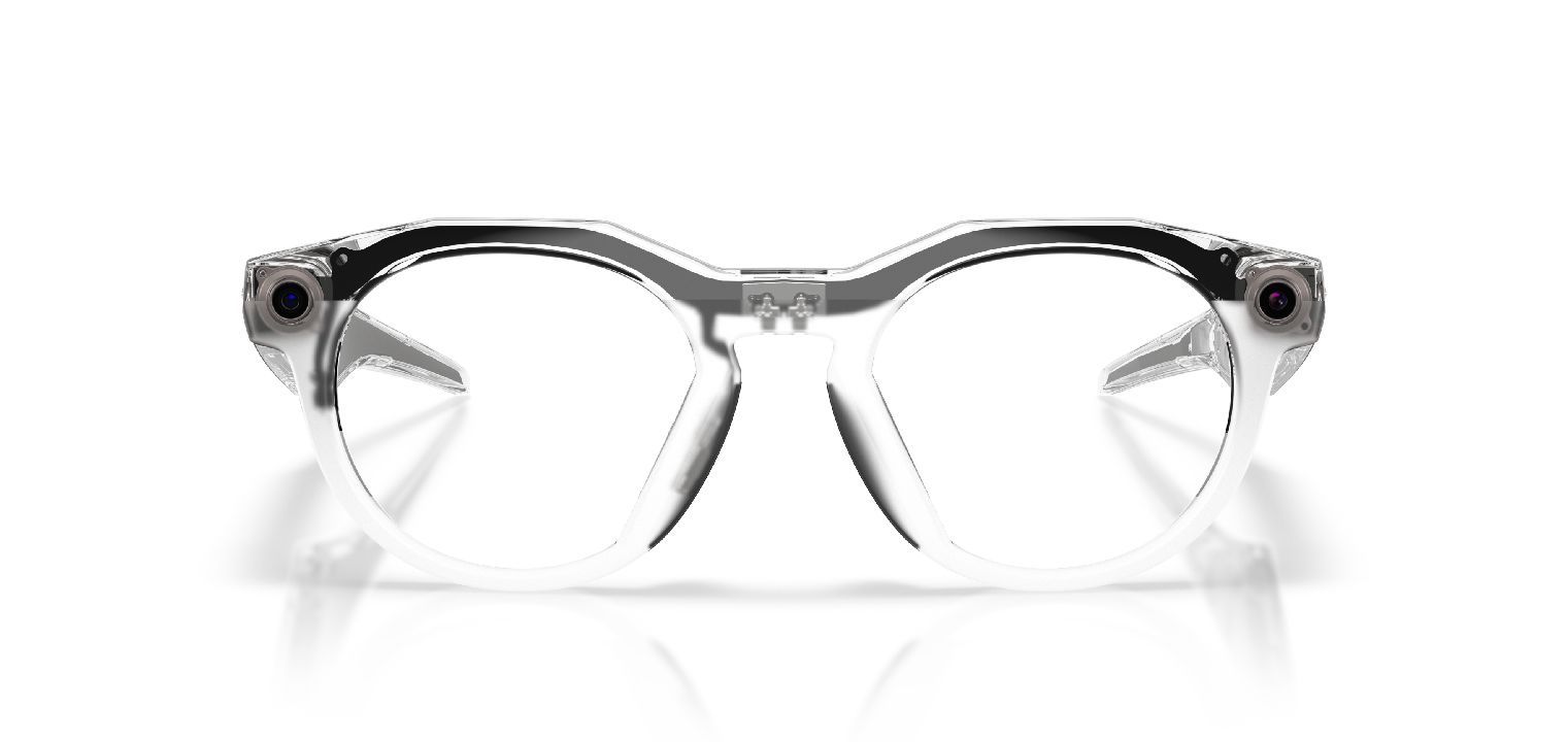 Occhiali da sole Oakley Meta Rotonda 0OW8002 / HSTN Trasparente da Uomo-Donna