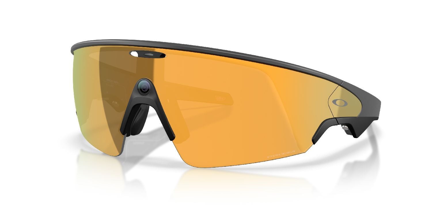 Occhiali da sole Oakley Meta Rettangolari 0OW8001 / VANGUARD Nero da Uomo-Donna