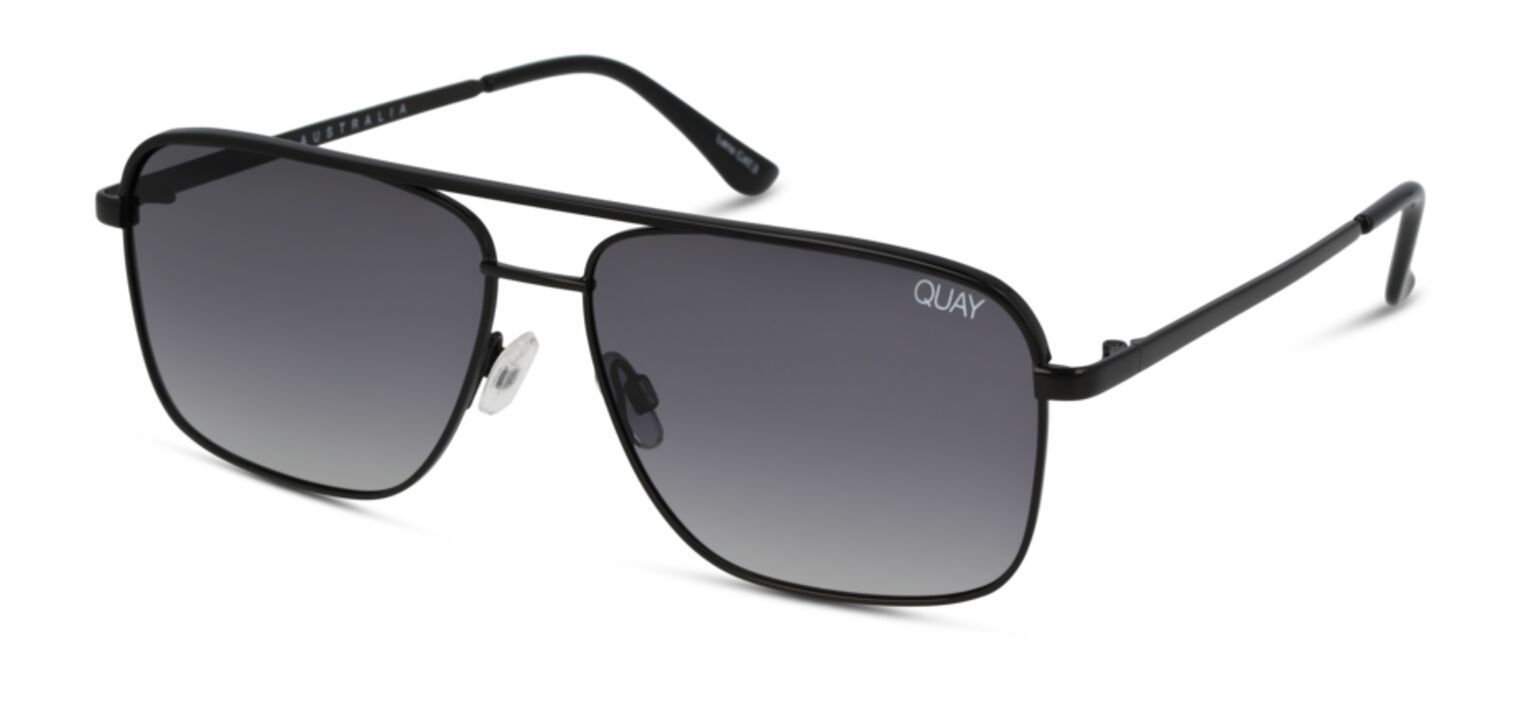 Occhiali da sole Uomo Quay POSTER BOY QM-000494 Pilot Nero McOptic