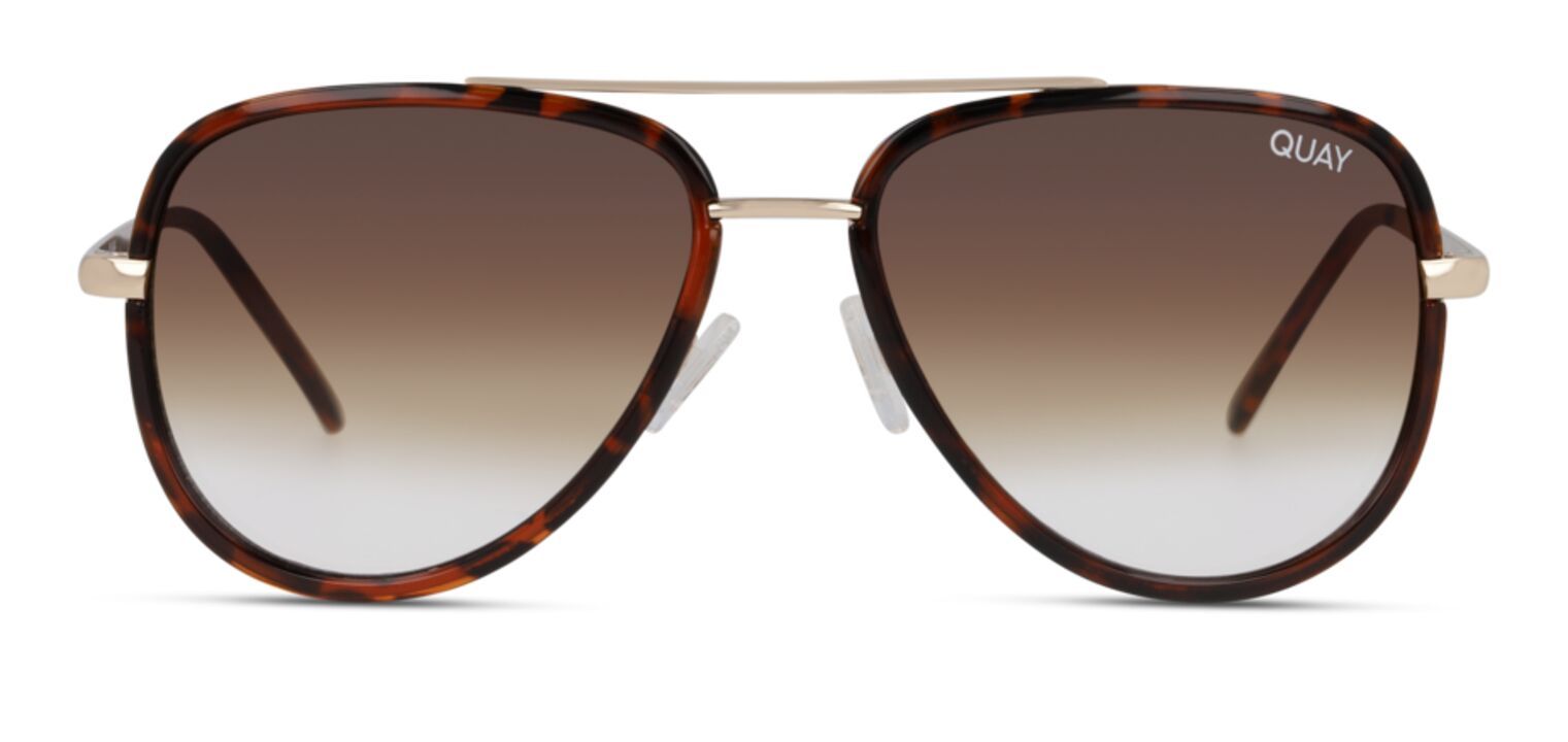 Occhiali da sole Donna Quay ALL IN MINI QU-000607 Pilot Tartarugato McOptic