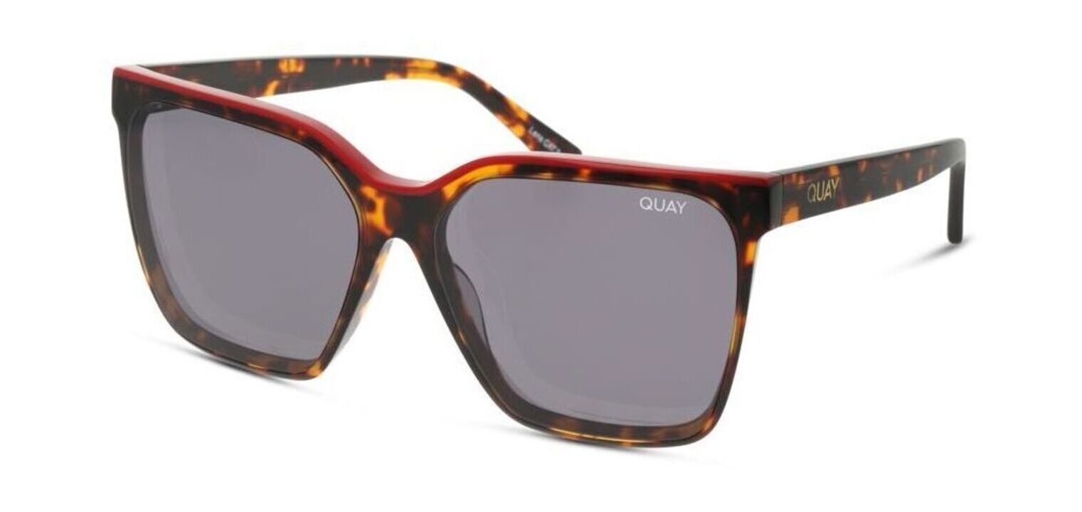Quay Sonnenbrillen Dame LEVEL UP QW-000636 Rechteckig Schildpatt McOptic
