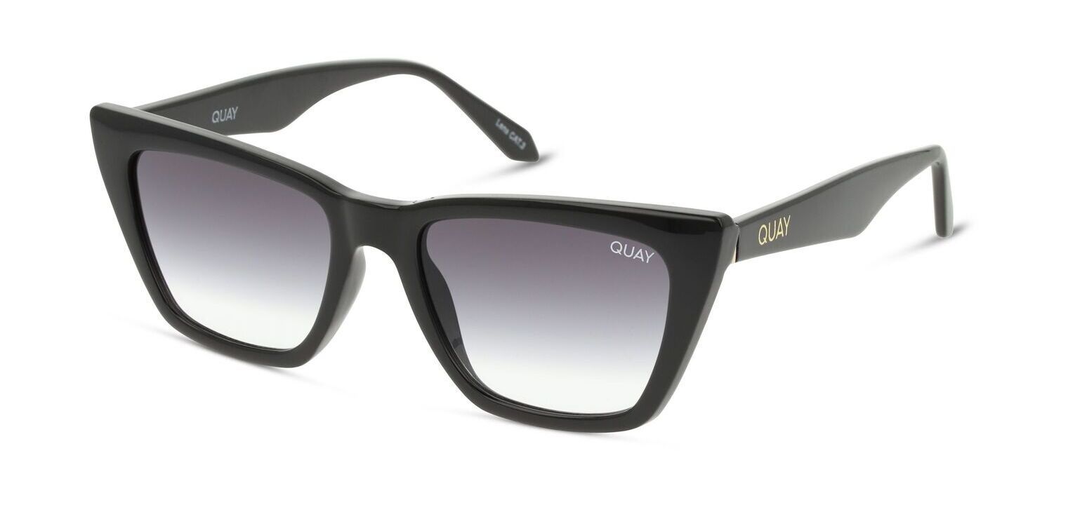 Occhiali da sole Donna Quay CALL THE SHOTS QW-001049 Butterfly Nero McOptic