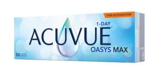 1-Day Acuvue Oasys Max Astigmatism - scatola da 30 - Lenti a contatto Quotidiano