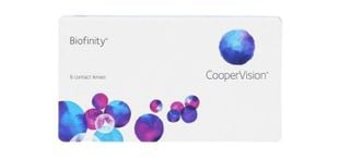 Biofinity - Boîte de 6 - Lentilles Mensuelle
