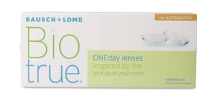 Biotrue ONEday Astigmatism - Boîte de 30 - Lentilles Journalière