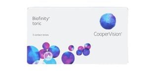 Biofinity toric - Boîte de 3 - Lentilles Mensuelle