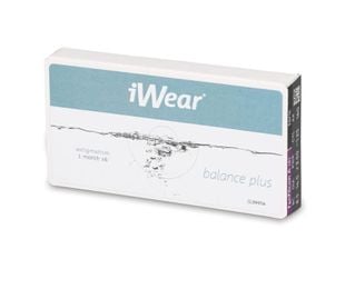 iWear Balance plus Astigmatism - 6er Schachtel - Monatslinsen