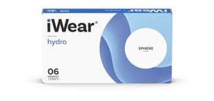 iWear Hydro - Boîte de 6 - Lentilles Mensuelle