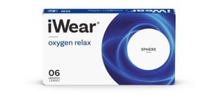 iWear Oxygen Relax - Boîte de 6 - Lentilles Mensuelle